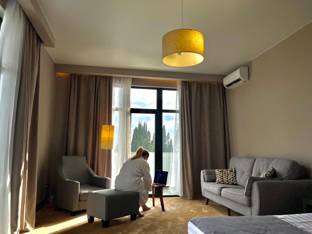 Abaash Hotel Afon New Athos ภายนอก รูปภาพ